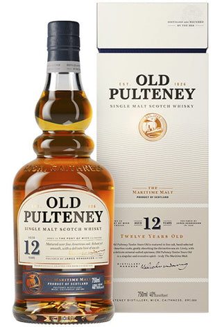 Old Pulteney 12 Year Single Malt Scotch Whiskey