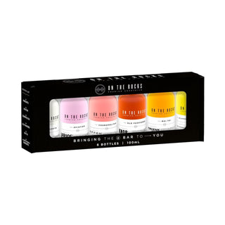OTR On The Rocks Cocktails Gift Set – 6 Ready-to-Drink Cocktails Variety Pack