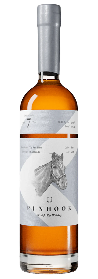 Pinhook 7 Year Old Rye Whiskey – Straight Rye from Kentucky (750ml)