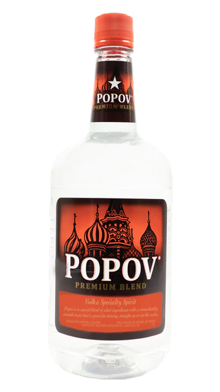 Popov Vodka 80 Pet Regular