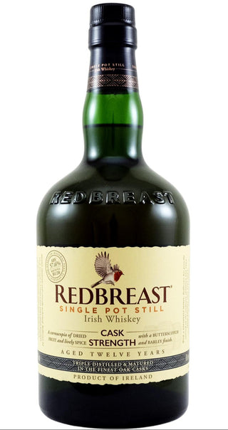Redbreast 12 Year Old Cask Strength – Single Pot Still Irish Whiskey