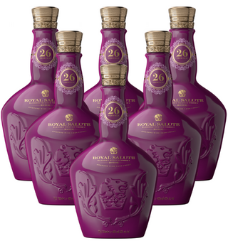 Royal Salute 26 Year Old Scotch Whisky. Case of 6 Bottles (6 x 750ml).
