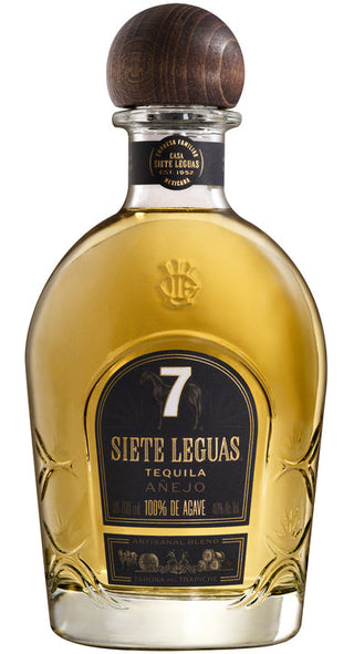 Siete Leguas Añejo Tequila – 100% Blue Agave Aged Tequila