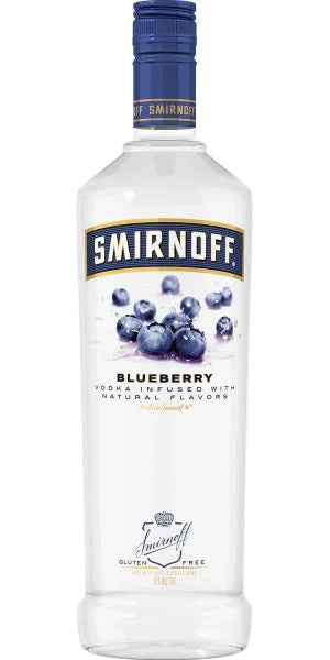 Smirnoff Blueberry Flavored Vodka – Triple Distilled Infused Vodka