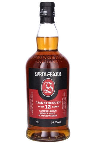 Springbank 12y. Cask Strength (700ml, 57.2% alc )