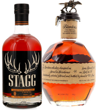 Stagg Store Pick & Blanton’s Original Single Barrel Store Pick Bourbon Bundle (2 x 750ml Bottles).
