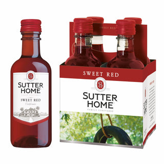 Sutter Home Sweet Red 4 x 187ml Mini Bottles