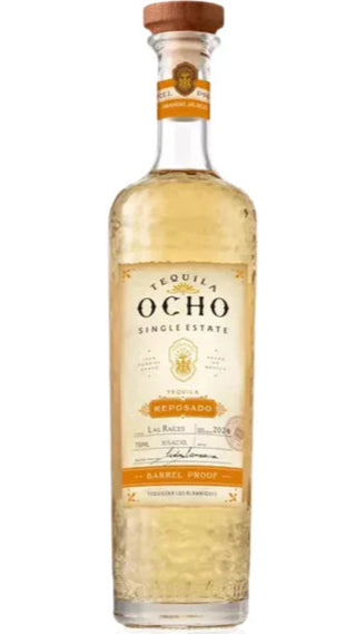 Tequila Ocho Reposado Barrel Proof Single Estate Tequila 750ml