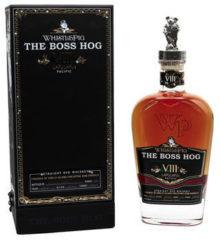 WhistlePig The Boss Hog VIII: The One That Made It Around The World (750 ml, barrel-proof single-barrel rye)