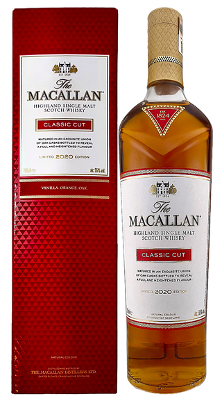 The Macallan Classic Cut 2020 – Cask Strength Highland Single Malt Scotch Whisky (55% ABV)