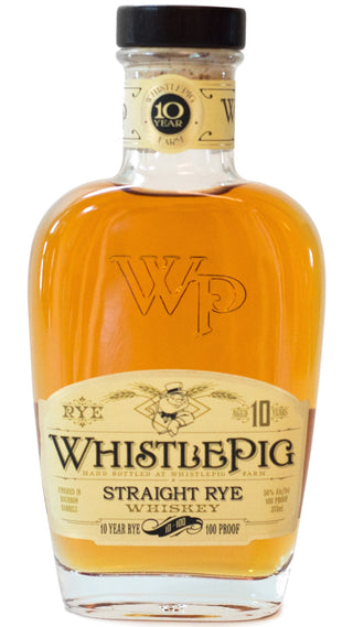 WhistlePig 10 Year Old Straight Rye Whiskey (375 ml, 100 Proof / 50% ABV)