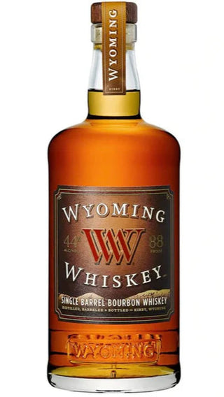 Wyoming Whiskey Single Barrel Straight Bourbon Whiskey (750 ml)