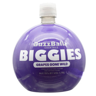 BuzzBallz Biggies Grapes Gone Wild Cocktails – 30 Proof (1.75 L)