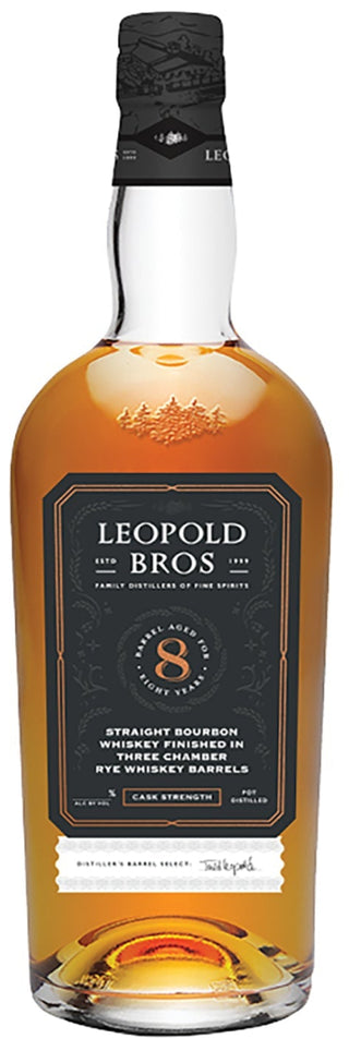 Leopold Bros Straight Bourbon 8yr Three Chamber Rye Finish