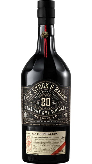 Lock Stock & Barrel Year Old Whiskey Straight Rye Whiskey