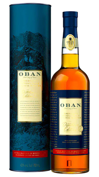 Oban Distillers Edition Double Matured Montilla Fino Sherry Cask Wood Single Malt Scotch Whisky 2022