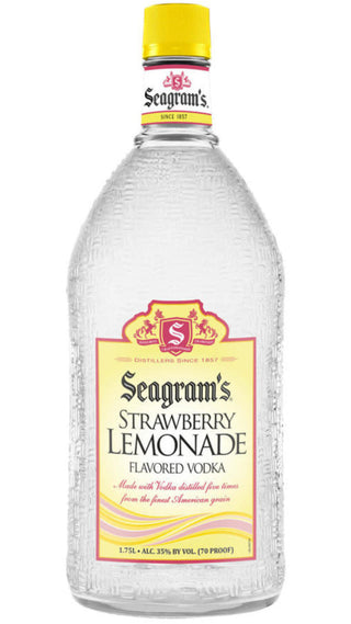 Seagrams Vodka Strawberry Lemonade Flavored Vodka 70pf Pet