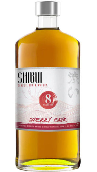 Shibui 8yr Single Grain Sherry Cask Finish