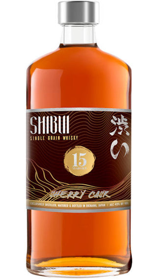 SHIBUI SINGLE GRAIN WHISKY SHERRY CASK MATURED 15 YR