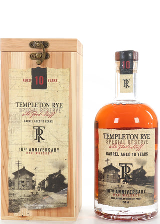 Templeton 10yr Special Reserve 10th Anniversary Rye