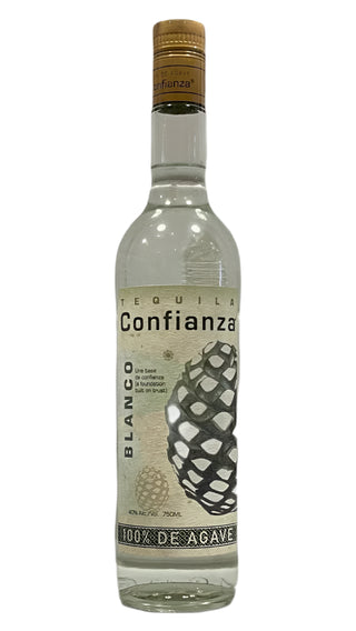 Tequila Confianza Blanco 100 De Agave 40 Abv