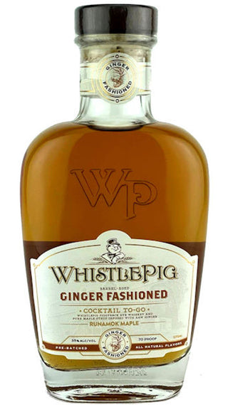 Whistle Pig Cocktail Rtd Ginger Fashioned