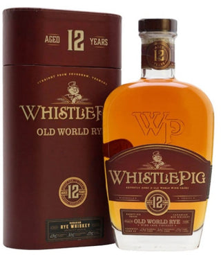 WhistlePig Straight Rye Whiskey Bespoke Old World Sherry Casks – 12 Yr, 86 proof, 750 ml