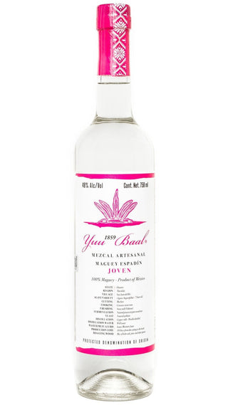 Yuu Baal Mezcal Artesanal Joven Espadin