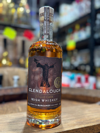 Glendalough Single Cask Irish Whiskey – Grand Cru Burgundy Cask Finish (750 ml)
