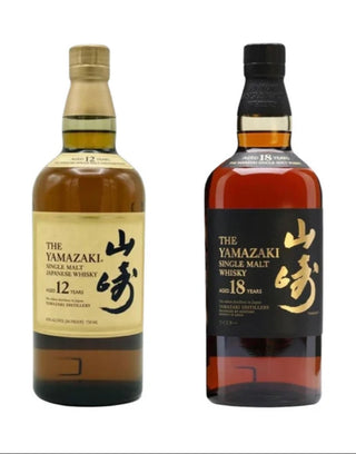 Yamazaki 12 años y Yamazaki 18 años – Paquete para fiestas (2 x 750 ml)