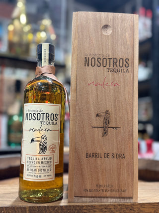 Nosotros Madera Tequila Añejo Aged in Cider Barrel 750ml