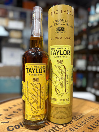 Colonel E.H. Taylor 'Cured Oak' Straight Kentucky Bourbon Whiskey 2026 release. 750ml