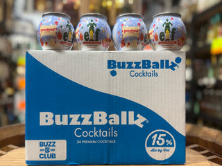 Buzzballs Cocktail Maple Syrup Sundae ( 24Packs x 200ml ) in a box.