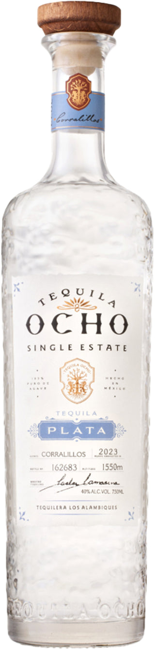 Ocho Plata Tequila 750ml