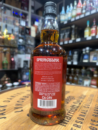 Springbank 10 Year Fino Cask Matured Single Malt Scotch Whisky. Limited Edition 2025. 700ml