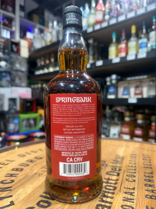 Spring Bank 10y Amontillado Cask Matured. Limited edition 2024. 700ml