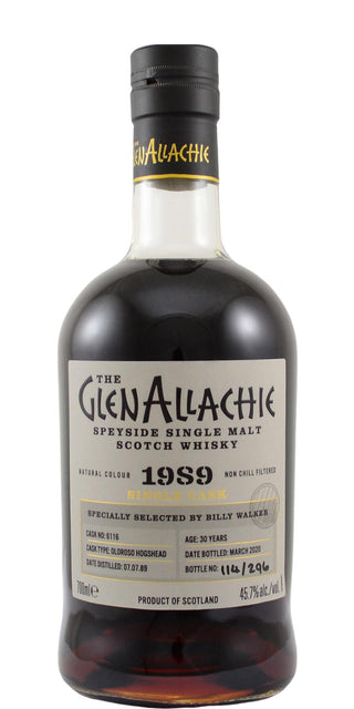 The GlenAllachie 1989 Vintage Single Malt