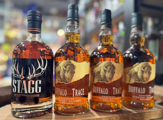 Stagg & 3 x Buffalo Trace – 4 Bottle Bundle x 750ml.