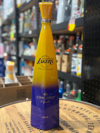 Cincoro x Los Angeles Lakers Special Edition Añejo Tequila
