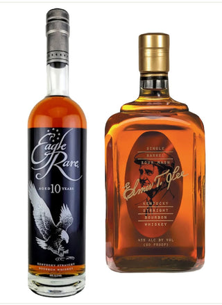 Eagle Rare 10 años y Elmer T. Lee – Paquete para fiestas (2 x 750 ml)