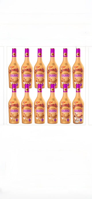 Bailey's Cinnamon Churro 750ml. Bundles 12bottles