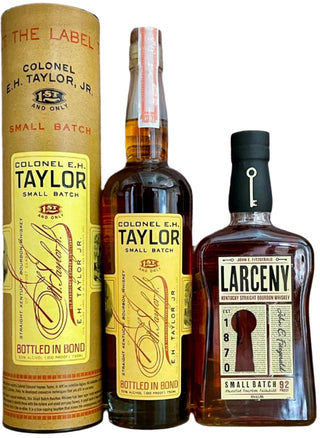 Kentucky Small Batch Bourbon Bundle – E.H. Taylor Small Batch & Larceny Small Batch (2 x 750ml Bottles).