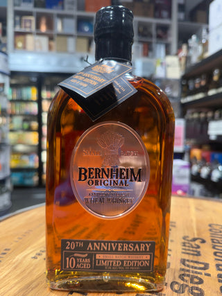 Bernheim Original 10 Year Old Limited Edition Wheat Whiskey 20th Anniversary