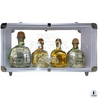 Patrón Silver Tequila (750ml and 3x375ml).