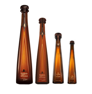 Don Julio 1942 – Paquete de 4 botellas (1,75 l, 750 ml, 375 ml, 50 ml)