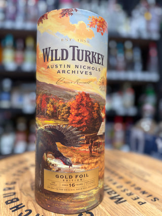 Wild Turkey Austin Nichols Archives - Gold Foil Edition - Aged 16 Years, 750ml. 2026 Released