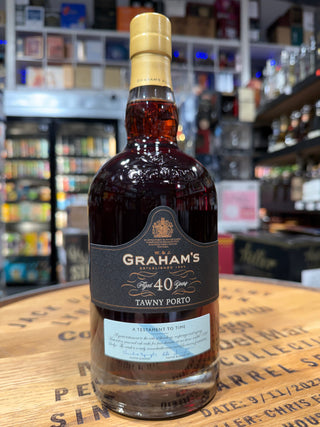 Grahams 40 Years Old Tawny Port.