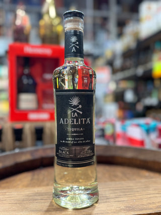 La Adelita Tequila Black Anejo Cristalino Single Estate 750ml