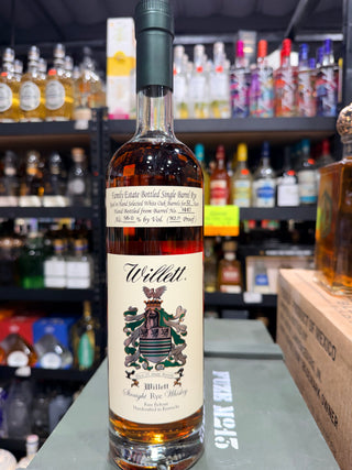 Willett Family Estate Single Barrel 12 Year Rye "Mustache Maniacs" - Barrel No. 1447