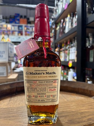 Maker’s Mark Lost Recipe Series: Edition2, 2025 Released, ARCHIVED STAVE: Mocha.